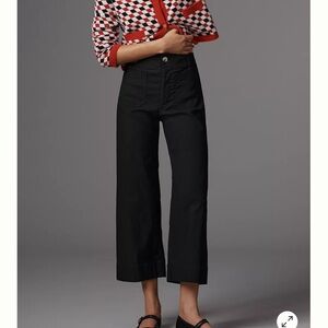 Anthropologie Maeve Collette Black Pants